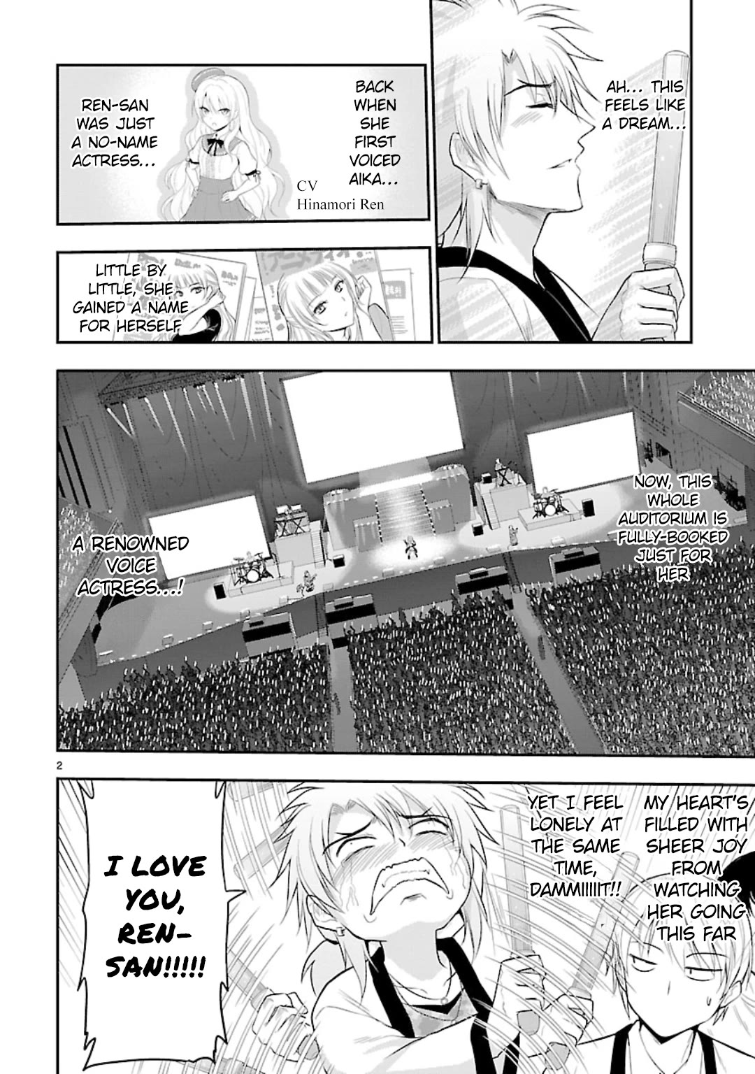Rike ga Koi ni Ochita no de Shoumeishitemita Chapter 45 page 2 - Chapter 45: Science Fell in Love so They Tried Going to a Live Concert.
