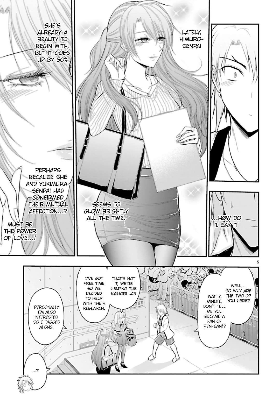 Rike ga Koi ni Ochita no de Shoumeishitemita Chapter 45 page 5 - Chapter 45: Science Fell in Love so They Tried Going to a Live Concert.