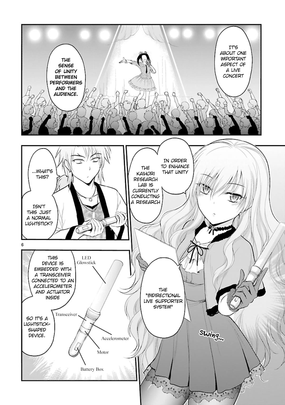 Rike ga Koi ni Ochita no de Shoumeishitemita Chapter 45 page 6 - Chapter 45: Science Fell in Love so They Tried Going to a Live Concert.
