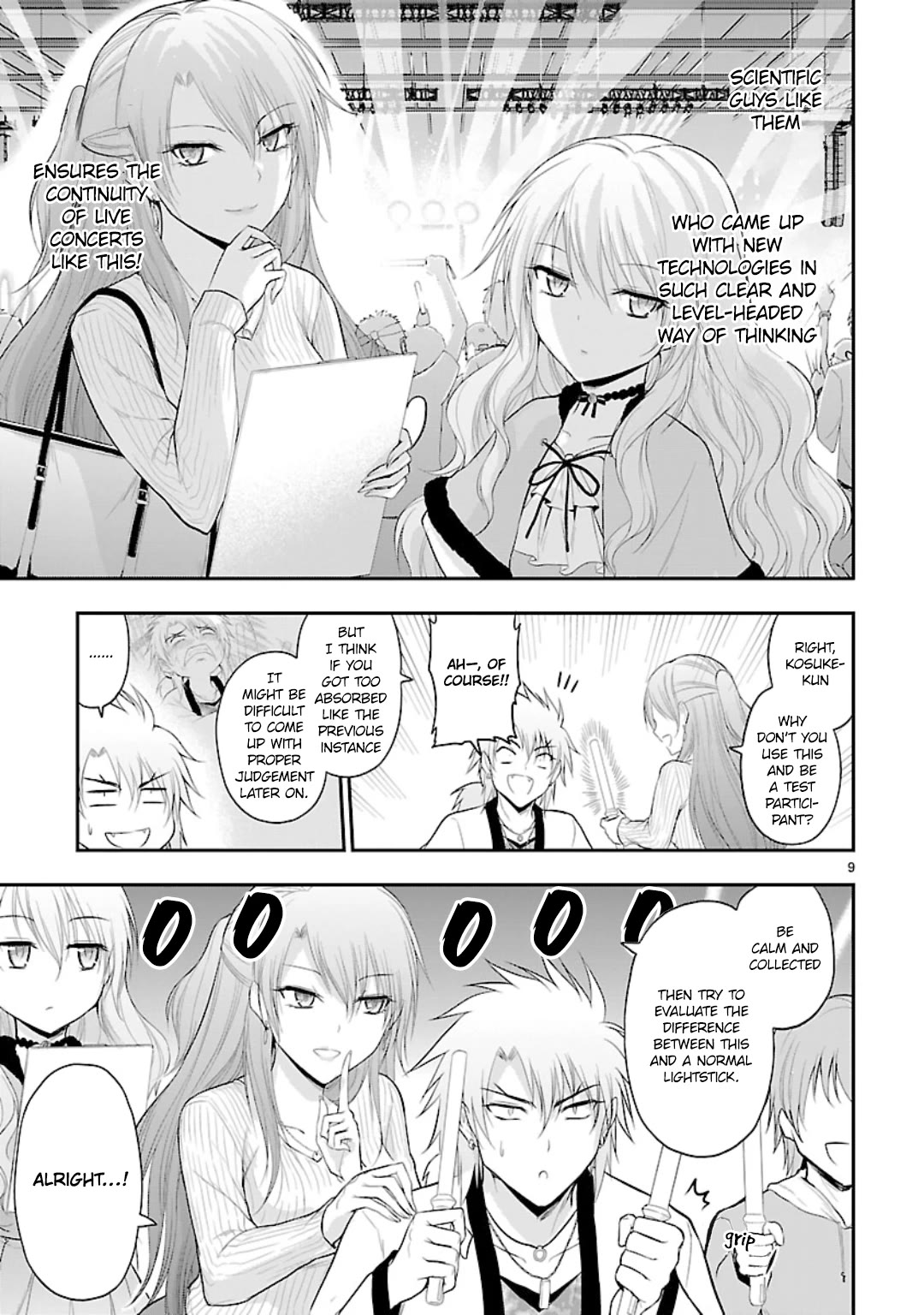 Rike ga Koi ni Ochita no de Shoumeishitemita Chapter 45 page 9 - Chapter 45: Science Fell in Love so They Tried Going to a Live Concert.