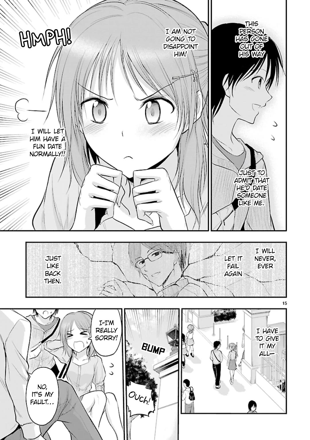 Rike ga Koi ni Ochita no de Shoumeishitemita Chapter 46 page 15 - Chapter 46: Science Fell in Love so They Tried Going on a Double Date.