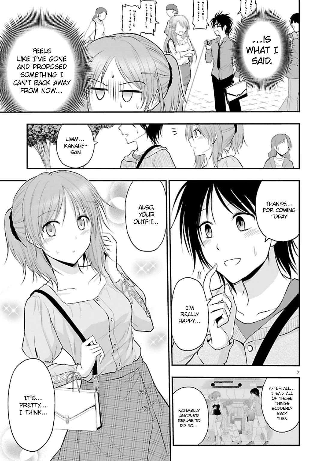 Rike ga Koi ni Ochita no de Shoumeishitemita Chapter 46 page 7 - Chapter 46: Science Fell in Love so They Tried Going on a Double Date.