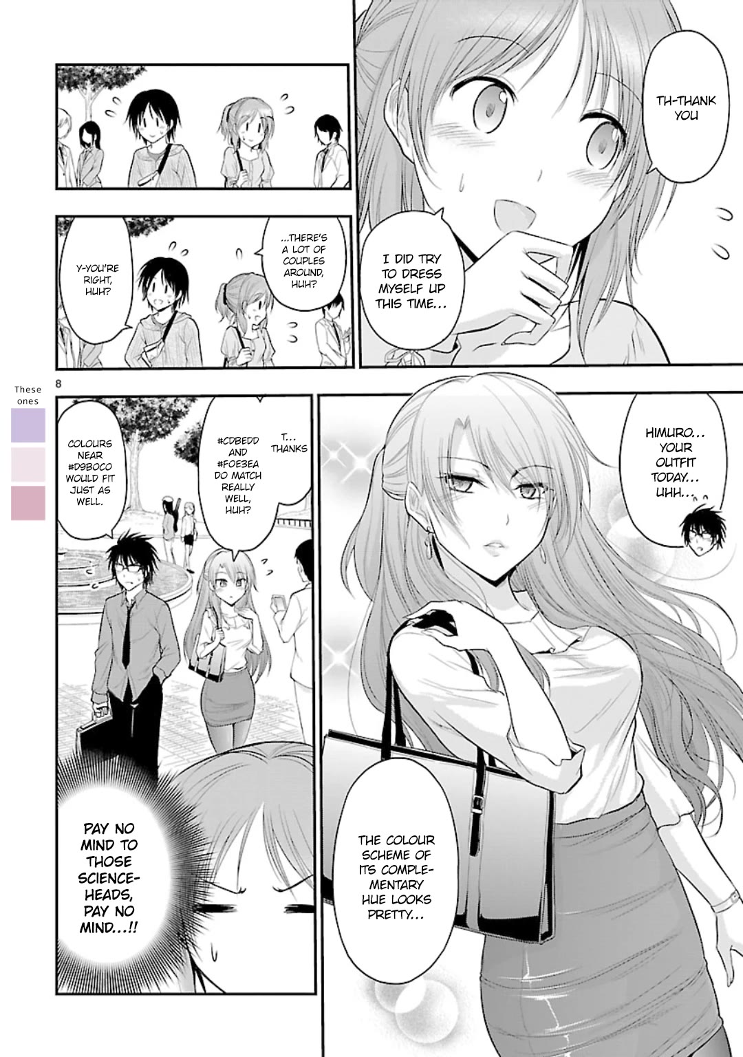 Rike ga Koi ni Ochita no de Shoumeishitemita Chapter 46 page 8 - Chapter 46: Science Fell in Love so They Tried Going on a Double Date.