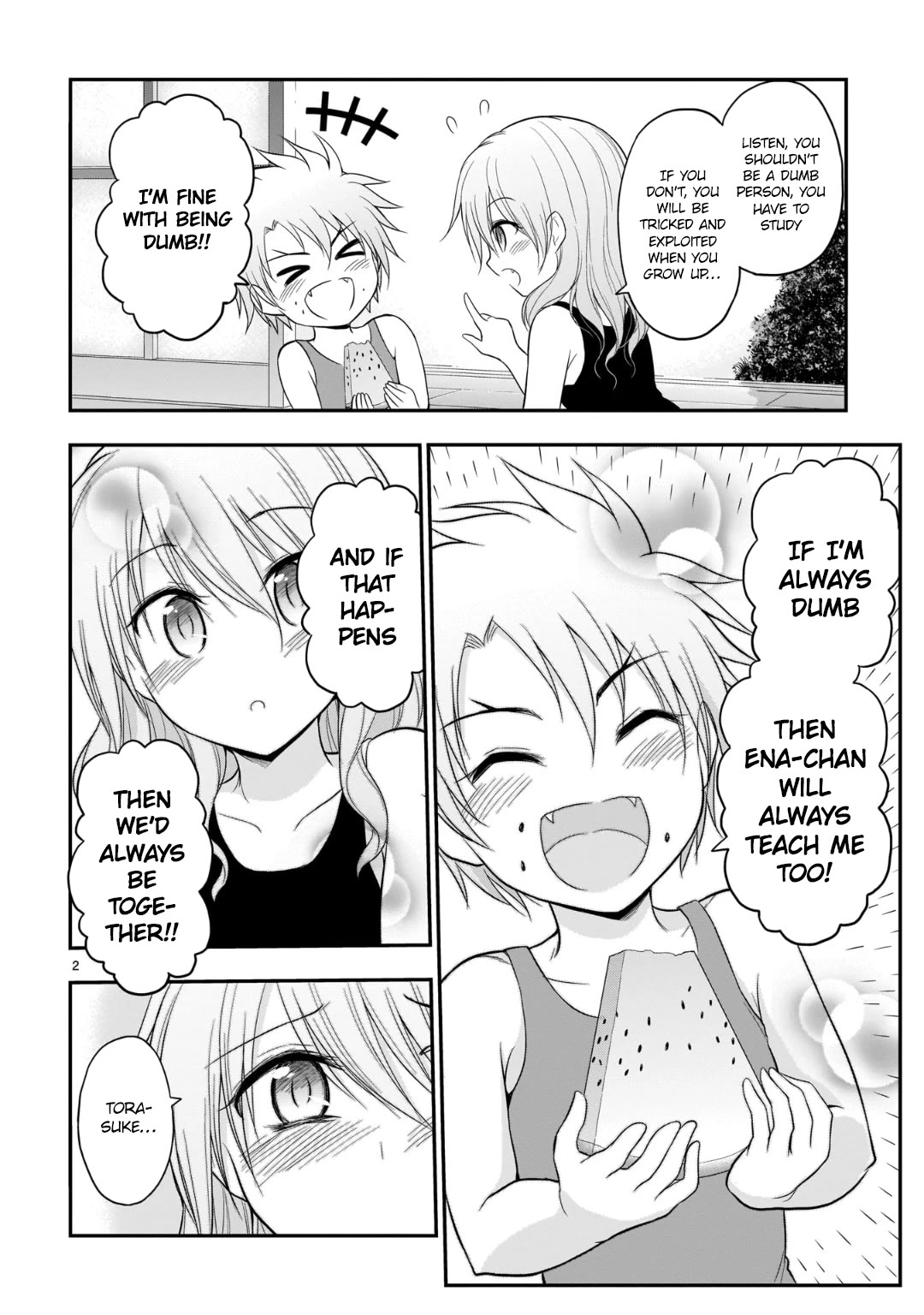 Rike ga Koi ni Ochita no de Shoumeishitemita Chapter 47.5 page 2 - Chapter 47.5: A Story About a Smart Girl and a Dumb Boy.