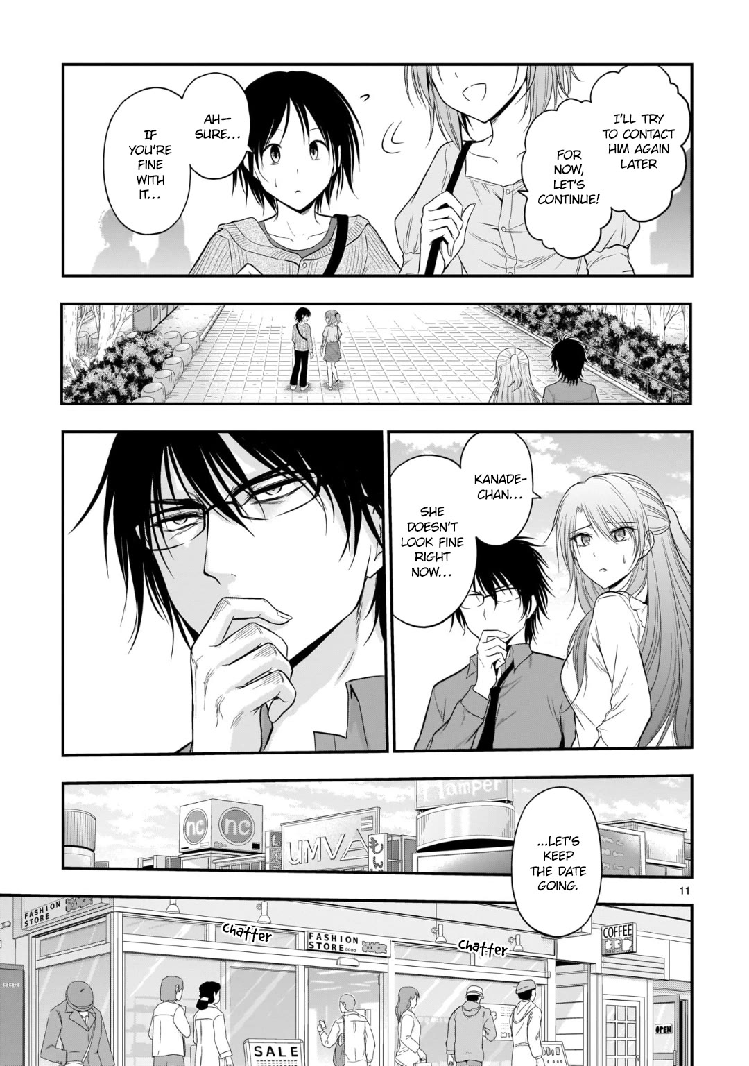 Rike ga Koi ni Ochita no de Shoumeishitemita Chapter 47 page 12 - Chapter 47: Science Fell in Love so They Tried Doing a Group Date part 1