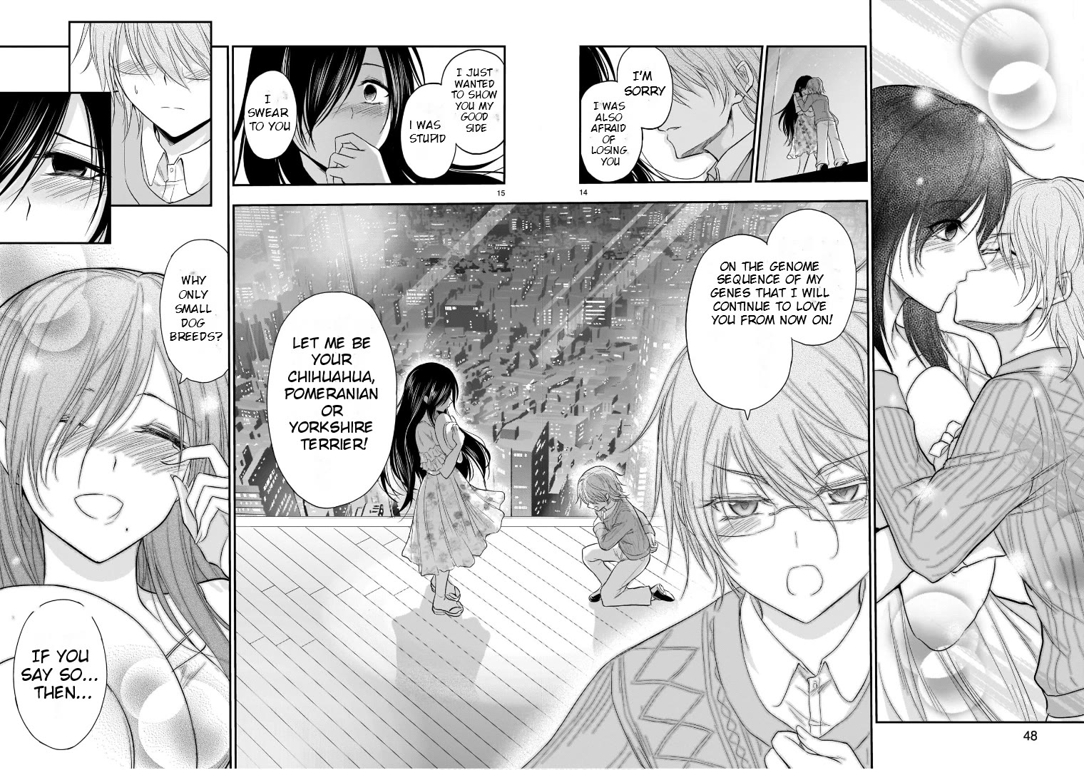 Rike ga Koi ni Ochita no de Shoumeishitemita Chapter 48 page 14 - Chapter 48: Science Tried Going On A Group Date (Part 2)