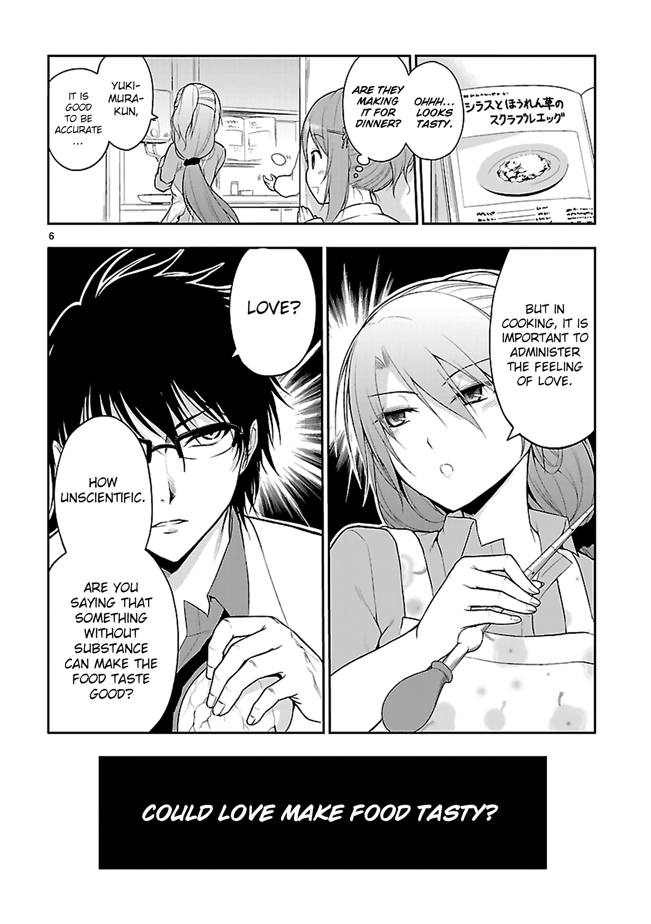 Rike ga Koi ni Ochita no de Shoumeishitemita Chapter 5 page 9 - Chapter 5: Proof 5: Science Has Fallen In Love, So We Tried Cooking