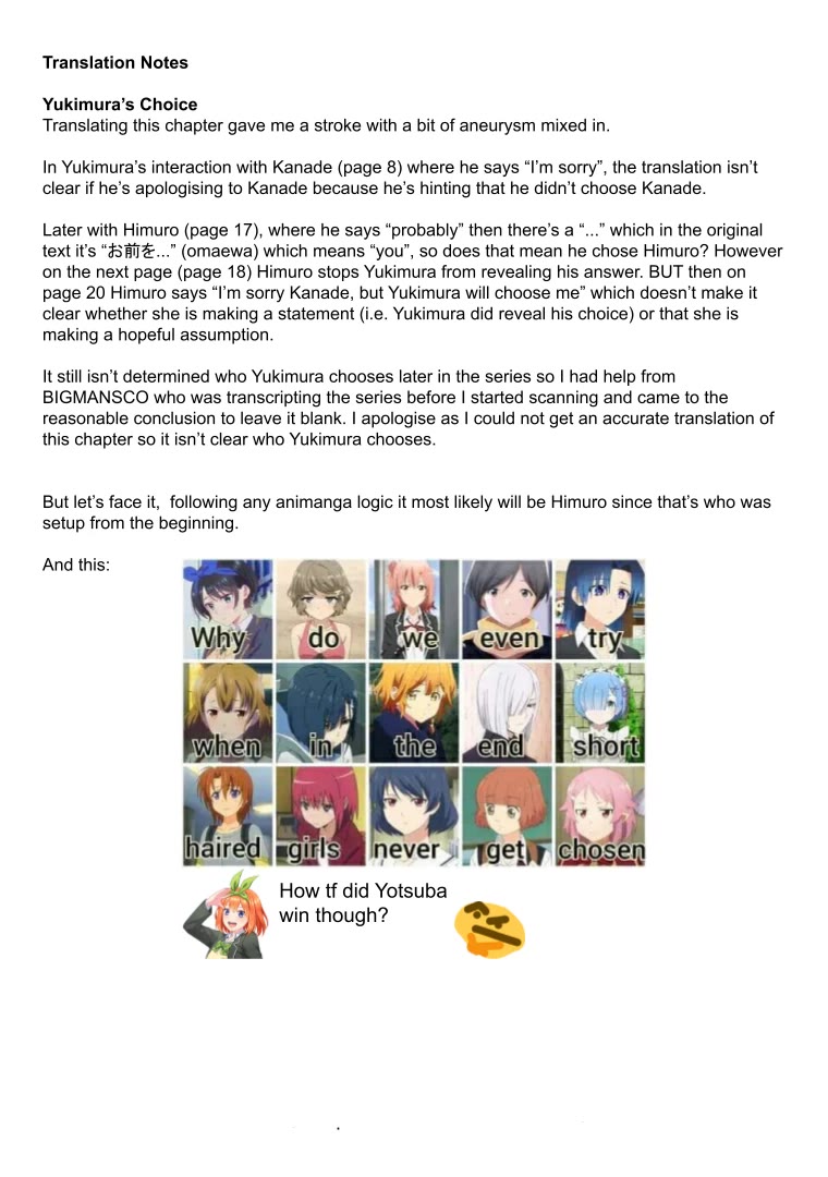 Rike ga Koi ni Ochita no de Shoumeishitemita Chapter 65 page 22 - Chapter 65: Like A Butterfly Effect