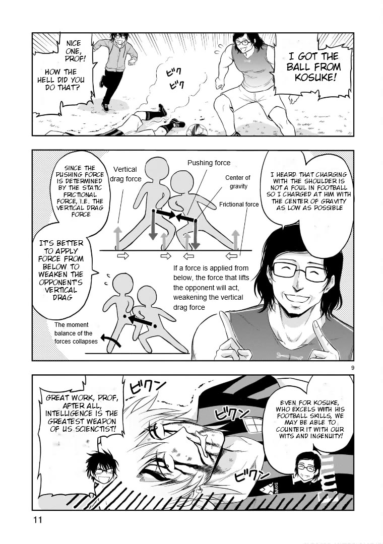 Rike ga Koi ni Ochita no de Shoumeishitemita Chapter 67 page 11 - Chapter 67: Science Fell In Love And Tried To Play Football (Part 2)