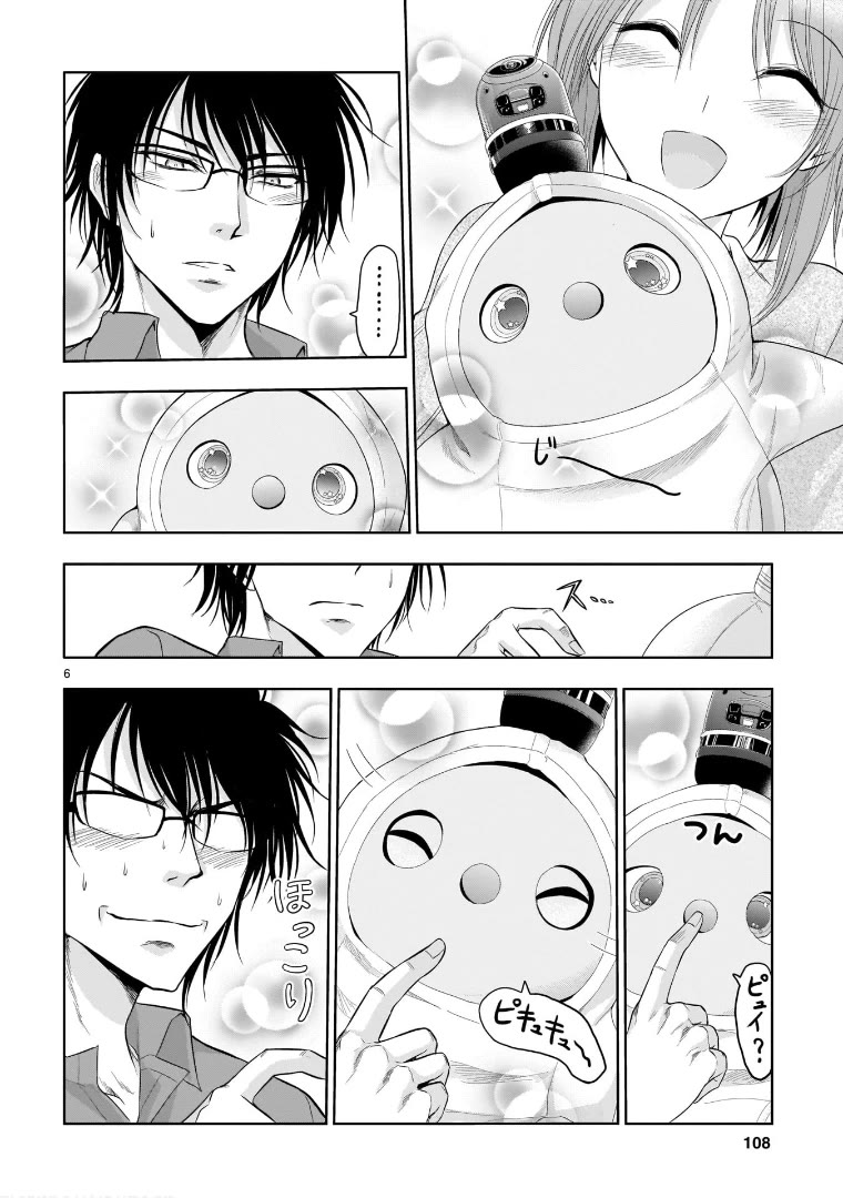 Rike ga Koi ni Ochita no de Shoumeishitemita Chapter 70.5 page 6 - Chapter 70.5: Science Experiments With Family Robot LOVOT