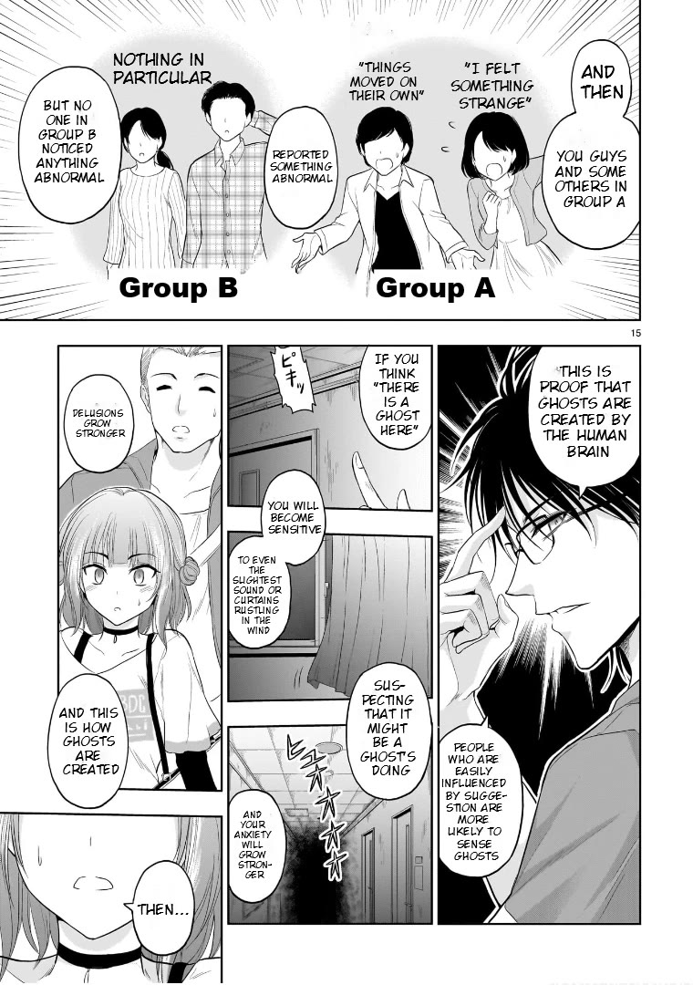 Rike ga Koi ni Ochita no de Shoumeishitemita Chapter 71.5 page 15 - Chapter 71.5: Science Fell In Love And Tried An Experiment With Ghosts