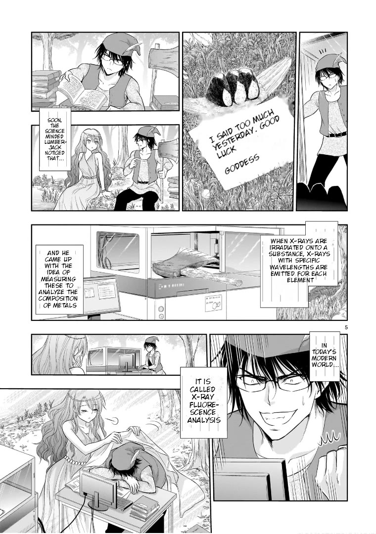 Rike ga Koi ni Ochita no de Shoumeishitemita Chapter 73.5 page 5 - Chapter 73.5: The Scientific Lumberjack And The Goddess Of The Spring