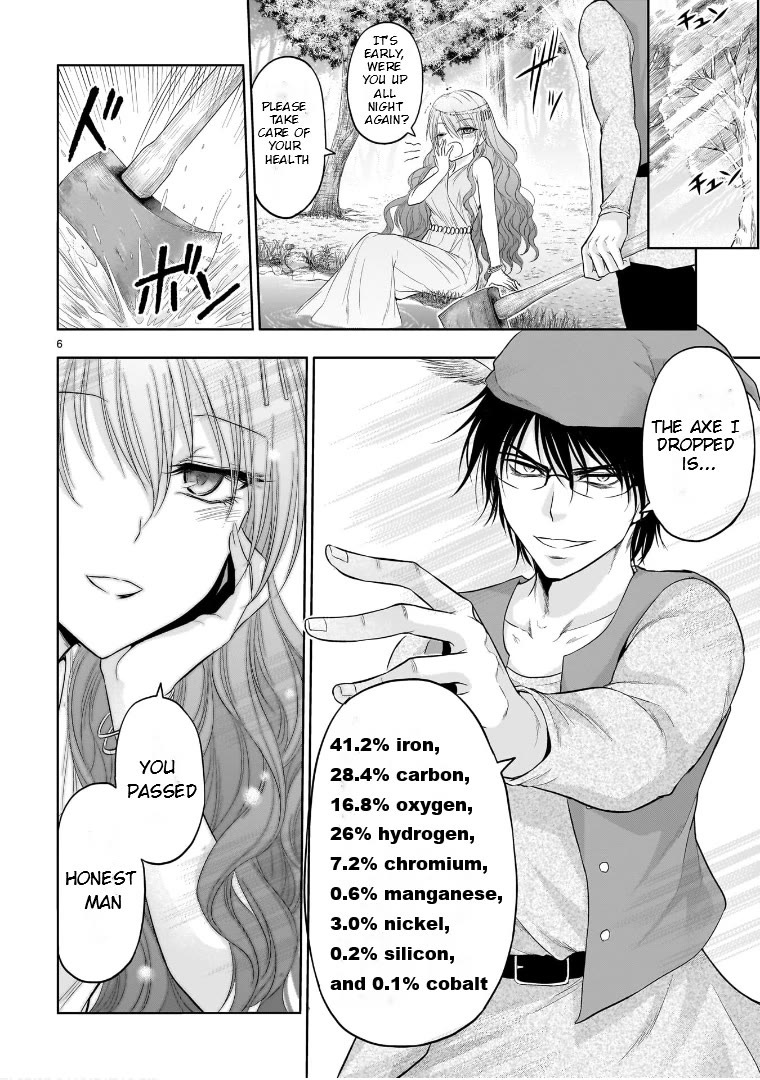Rike ga Koi ni Ochita no de Shoumeishitemita Chapter 73.5 page 6 - Chapter 73.5: The Scientific Lumberjack And The Goddess Of The Spring