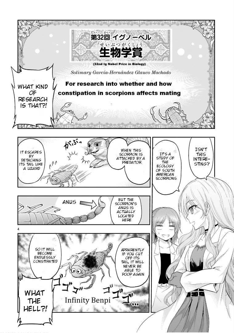 Rike ga Koi ni Ochita no de Shoumeishitemita Chapter 75.51 page 4 - Chapter 75.51: Science Looks Into The Ig Nobel Prize