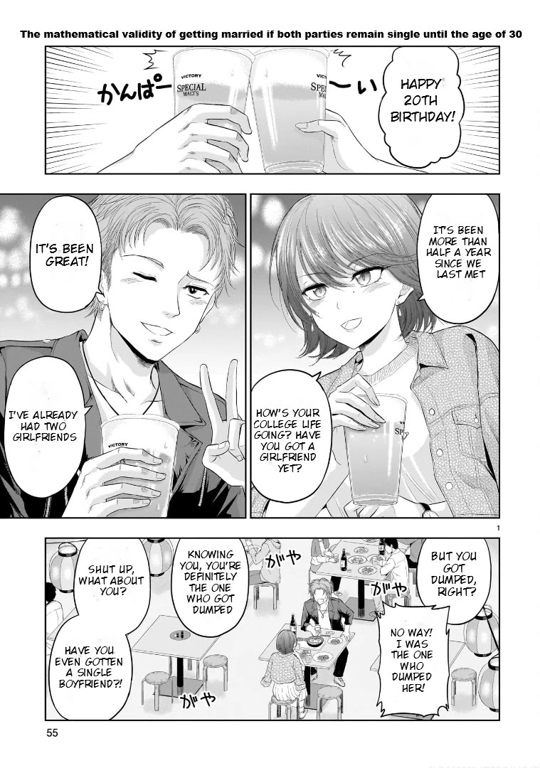 Rike ga Koi ni Ochita no de Shoumeishitemita Chapter 86.5 page 1 - Chapter 86.5: The Mathematical Validity Of Getting Married If Both Parties Remain Single Until The Age Of 30