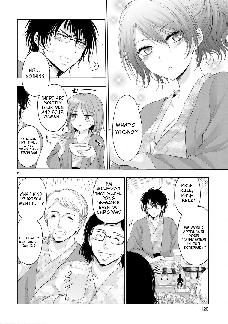 Rike ga Koi ni Ochita no de Shoumeishitemita Chapter 88 page 20 - Chapter 88: Science Stays At A Hot Springs Inn For Christmas