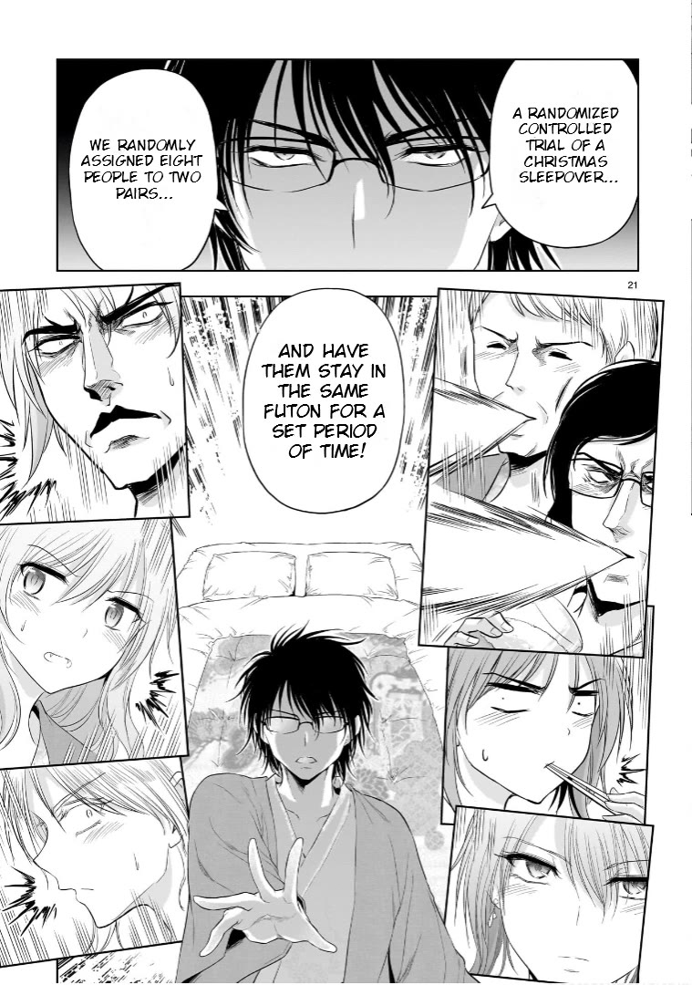 Rike ga Koi ni Ochita no de Shoumeishitemita Chapter 88 page 21 - Chapter 88: Science Stays At A Hot Springs Inn For Christmas