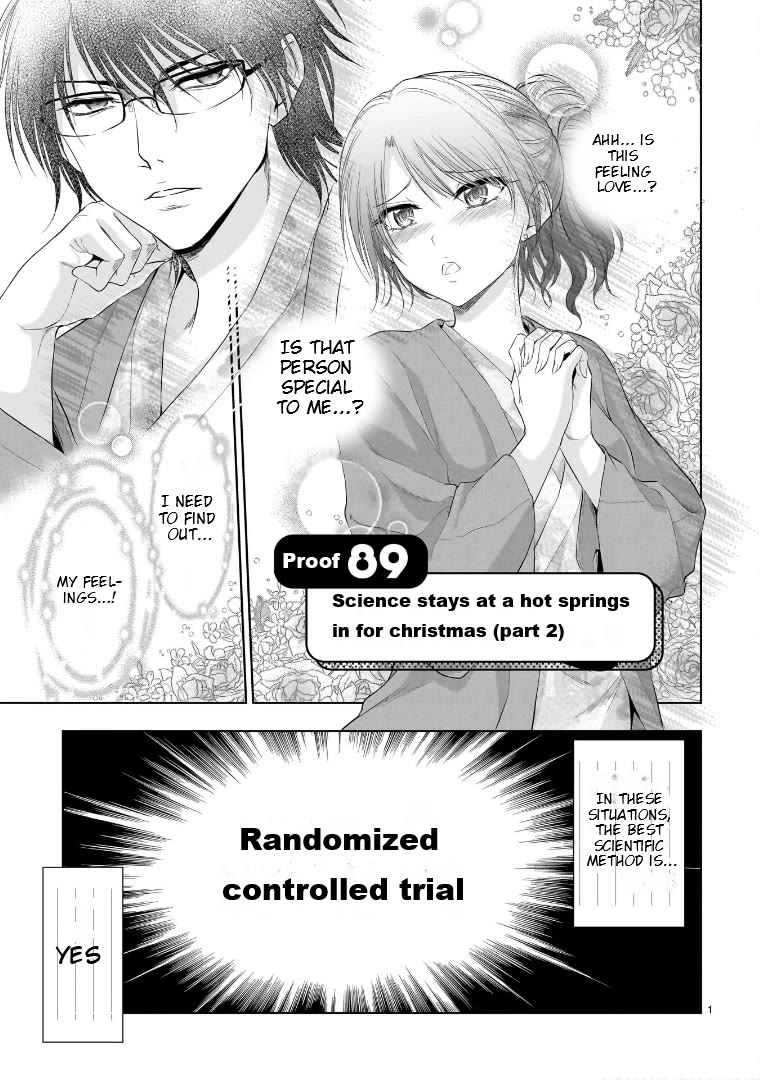 Rike ga Koi ni Ochita no de Shoumeishitemita Chapter 89 page 1 - Chapter 89: Science Stays At A Hot Springs Inn For Christmas (Part 2)