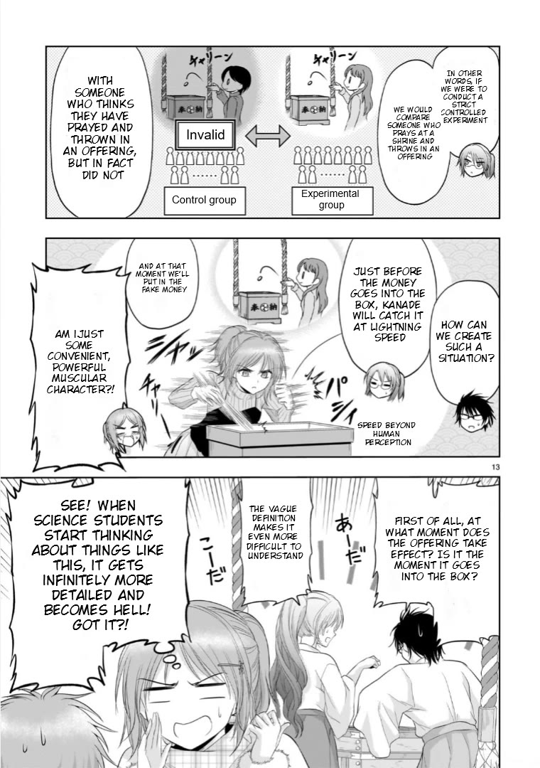 Rike ga Koi ni Ochita no de Shoumeishitemita Chapter 92 page 13 - Chapter 92: Science Fell In Love And Visited A Shrine On New Year's
