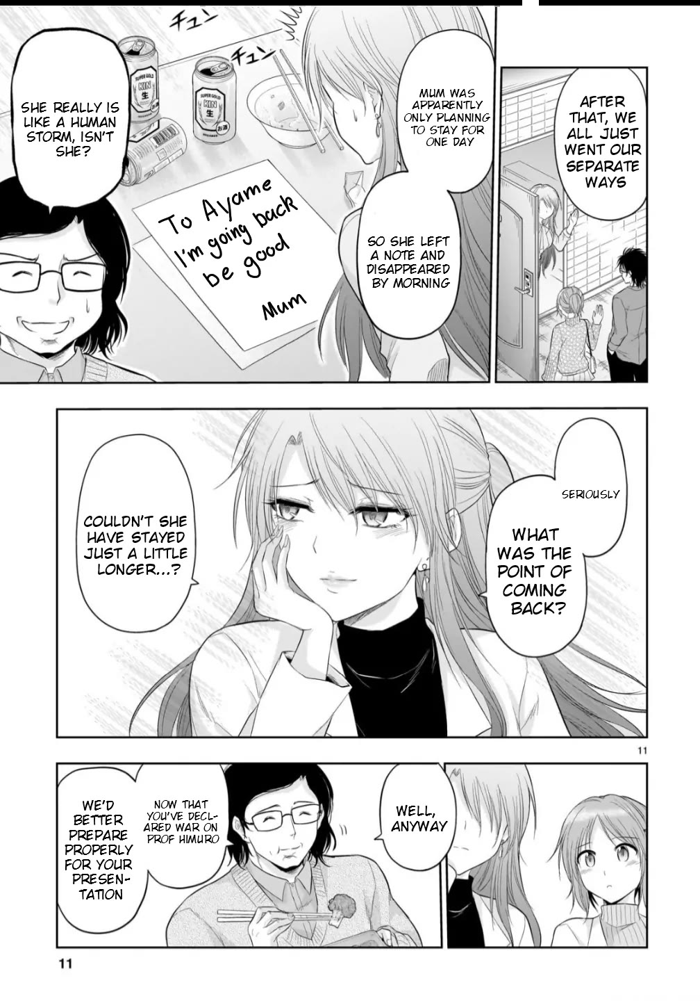 Rike ga Koi ni Ochita no de Shoumeishitemita Chapter 97 page 12 - Chapter 97: Science Tries To Confront A Scientist Mother (Part 4)
