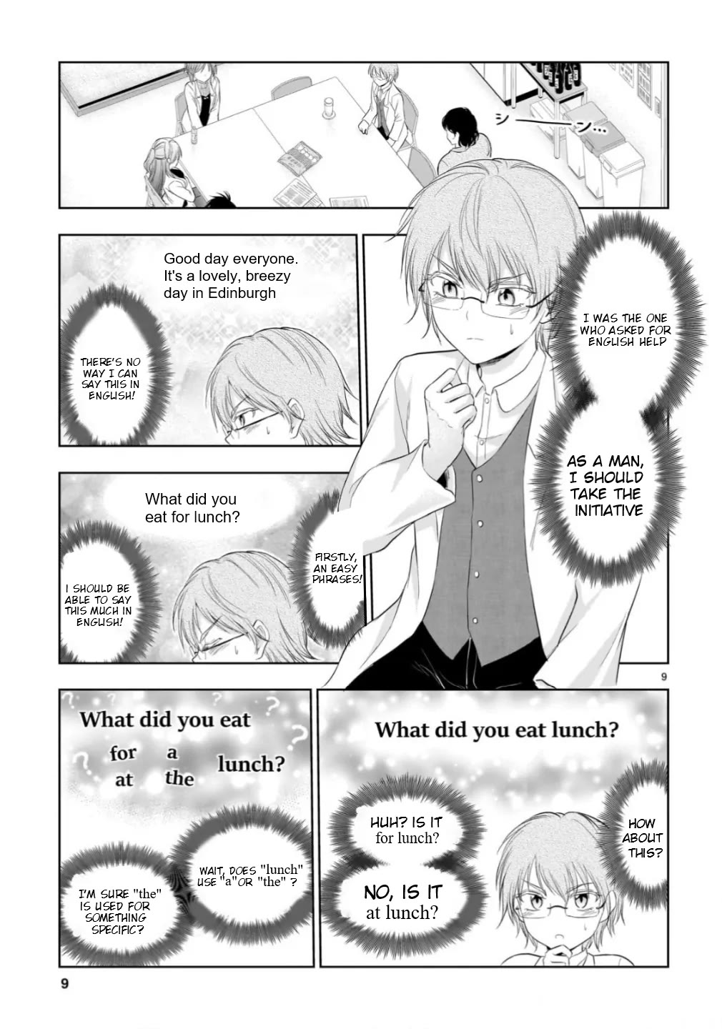 Rike ga Koi ni Ochita no de Shoumeishitemita Chapter 98 page 11 - Chapter 98: Science Tried Practicing English Conversations