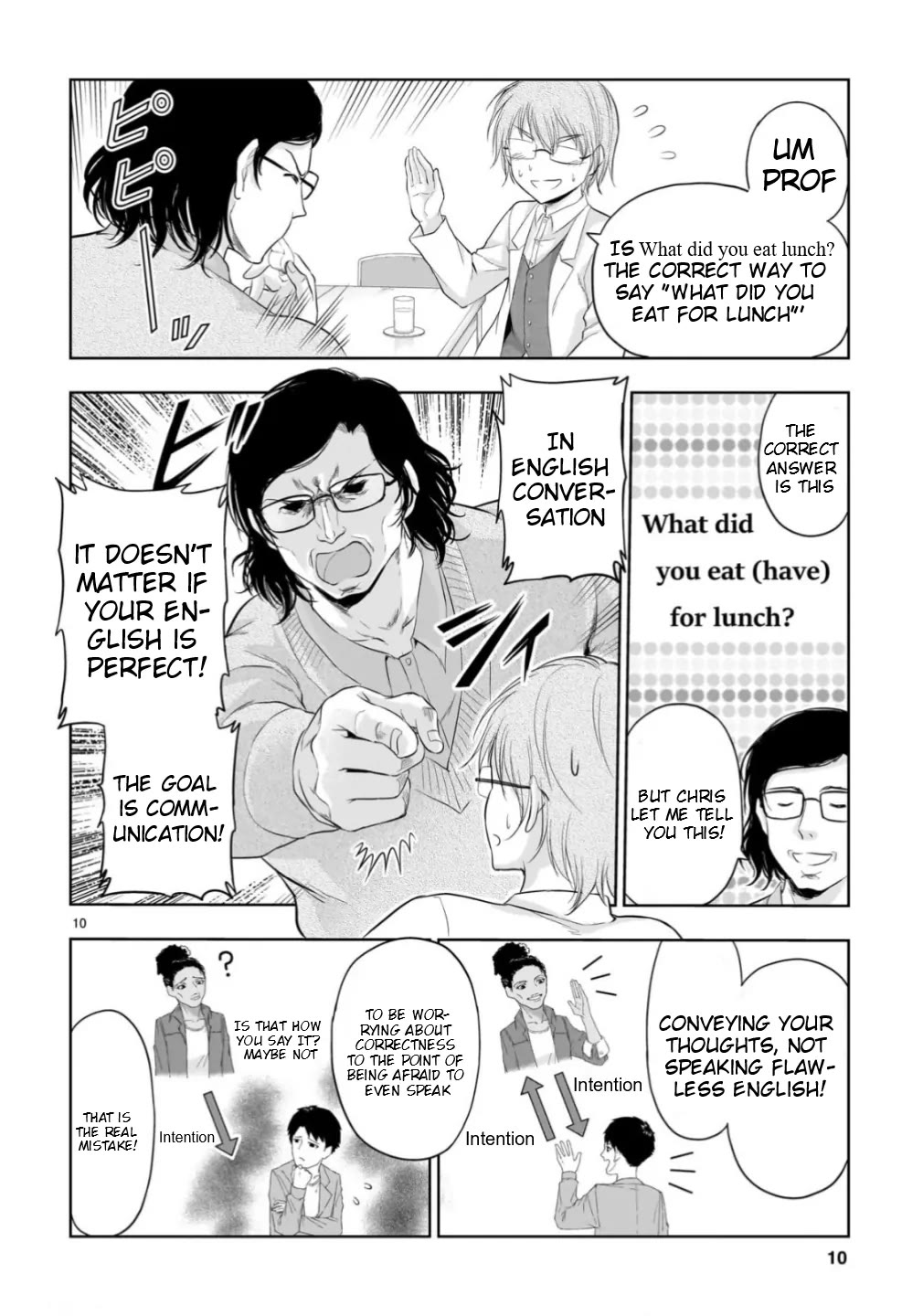 Rike ga Koi ni Ochita no de Shoumeishitemita Chapter 98 page 12 - Chapter 98: Science Tried Practicing English Conversations