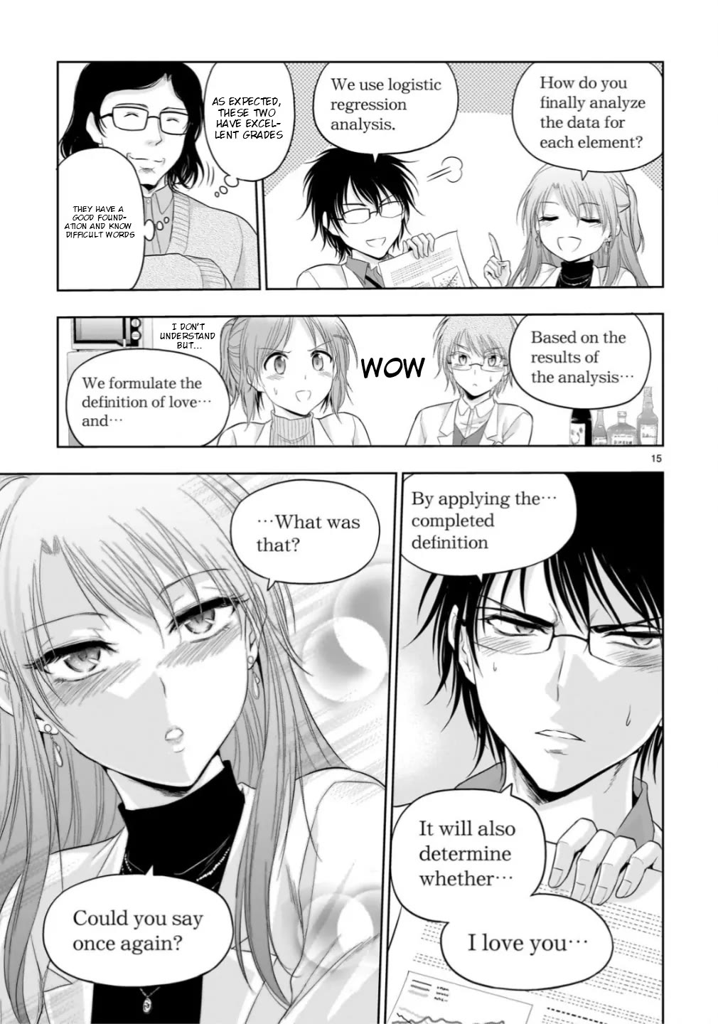 Rike ga Koi ni Ochita no de Shoumeishitemita Chapter 98 page 17 - Chapter 98: Science Tried Practicing English Conversations