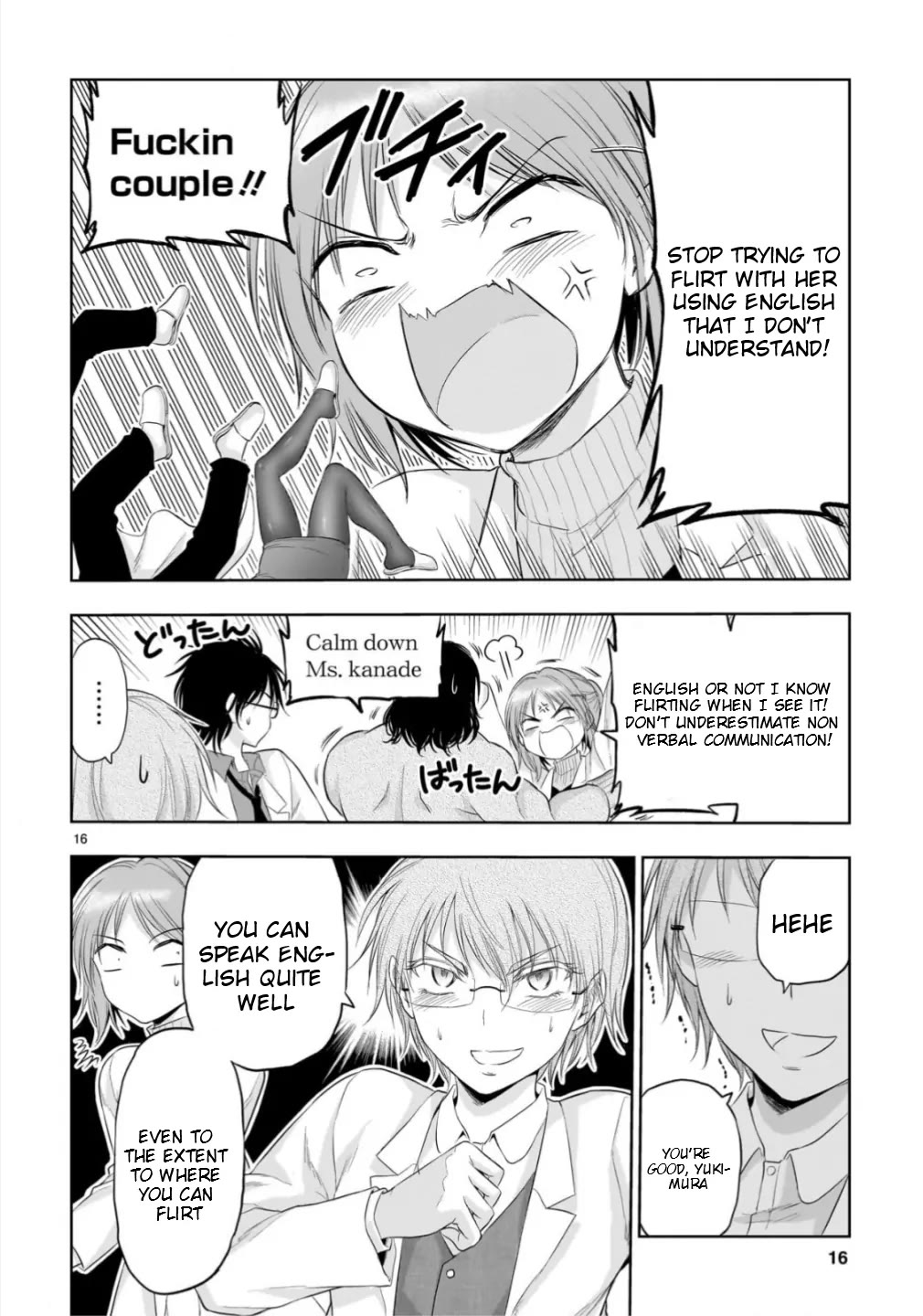 Rike ga Koi ni Ochita no de Shoumeishitemita Chapter 98 page 18 - Chapter 98: Science Tried Practicing English Conversations