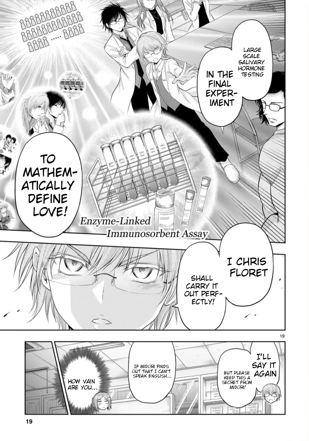 Rike ga Koi ni Ochita no de Shoumeishitemita Chapter 98 page 21 - Chapter 98: Science Tried Practicing English Conversations