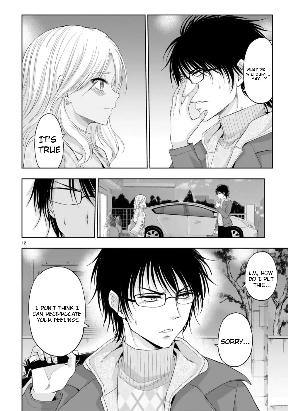 Rike ga Koi ni Ochita no de Shoumeishitemita Chapter 99 page 12 - Chapter 99: A Gal Encouters Her Tutor