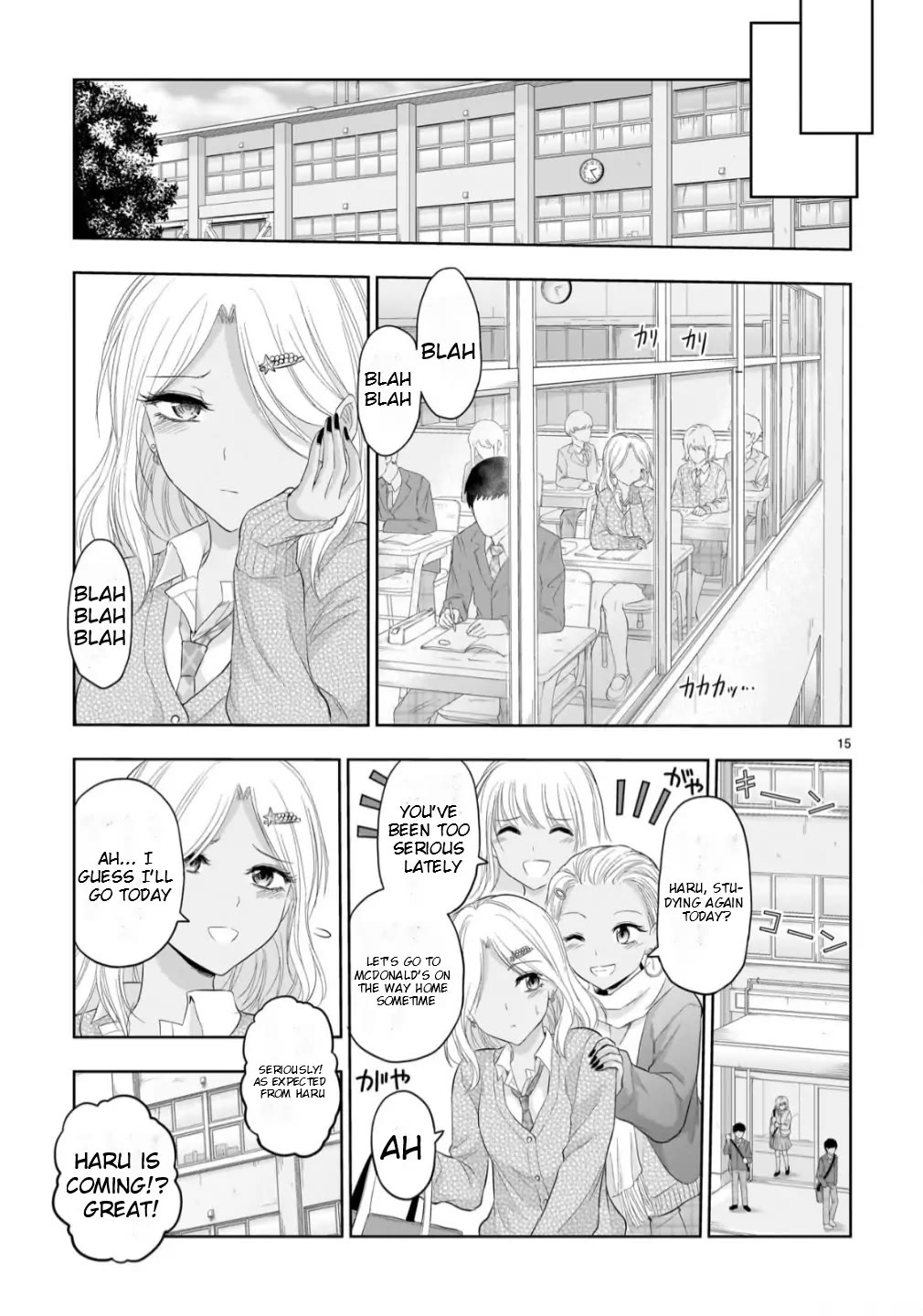 Rike ga Koi ni Ochita no de Shoumeishitemita Chapter 99 page 15 - Chapter 99: A Gal Encouters Her Tutor