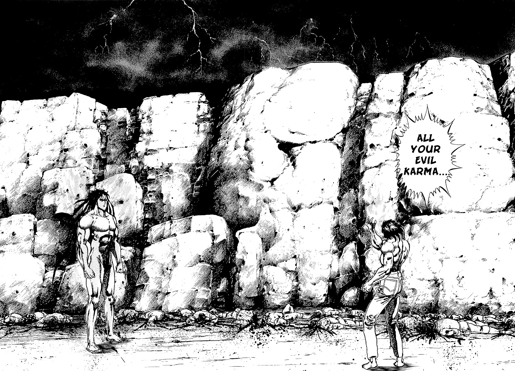 Riki-Oh Chapter 27 page 35 - Chapter 27: Evil Spirit