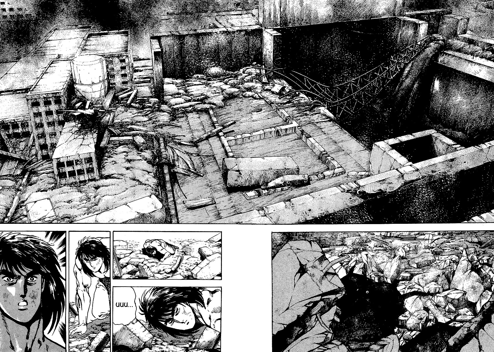 Riki-Oh Chapter 30 page 7 - Chapter 30: Aerial Seputure
