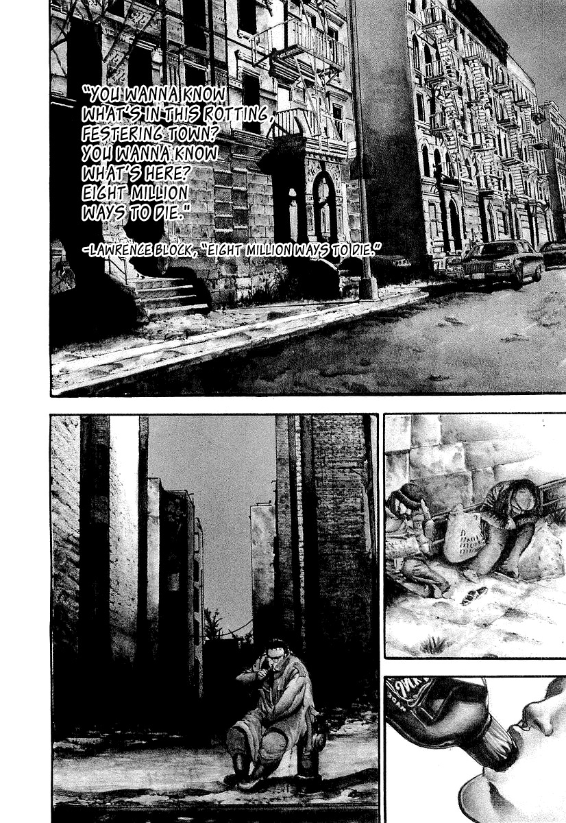 Riki-Oh Chapter 75.5 page 2 - Chapter 75.5: Special Story - New York Dust