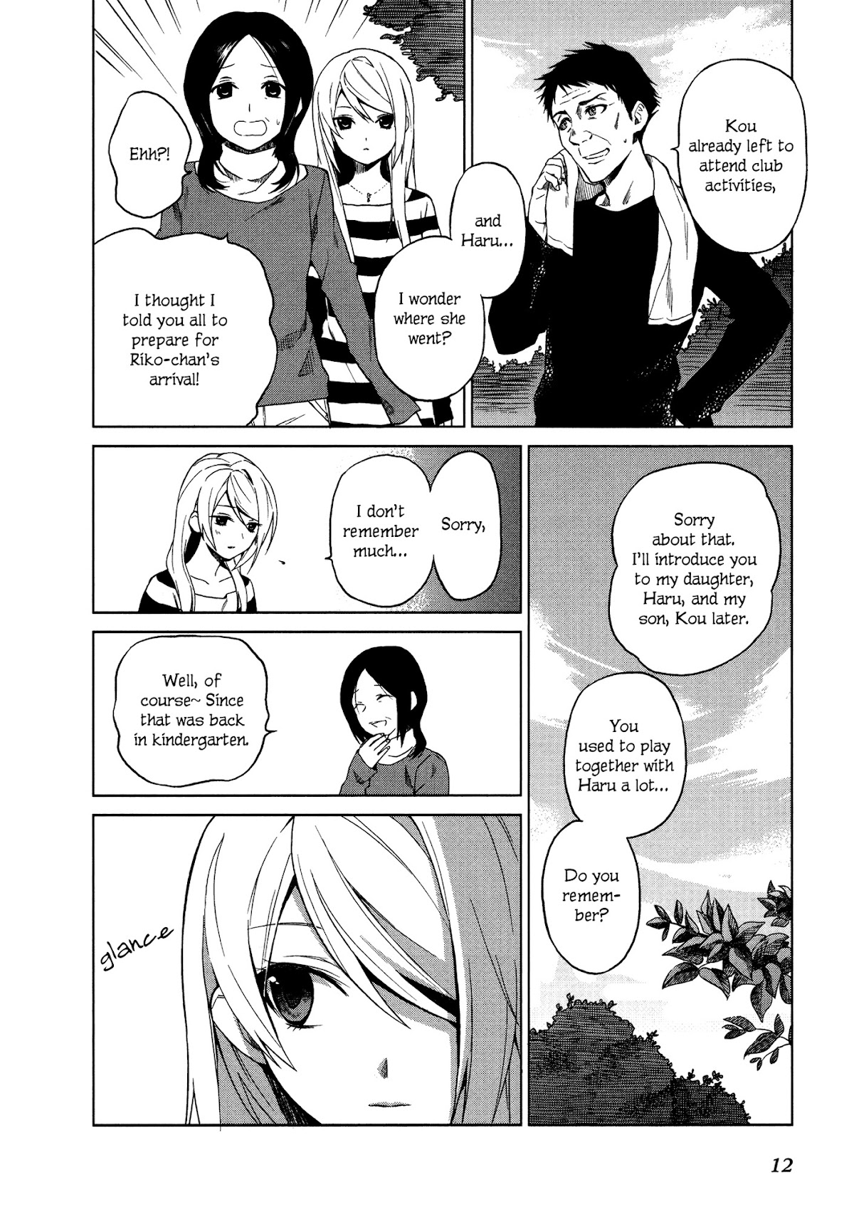 Riko to Haru to Onsen to Iruka Chapter 1 page 12 - Chapter 1: Riko and Haru and Open Air Bath
