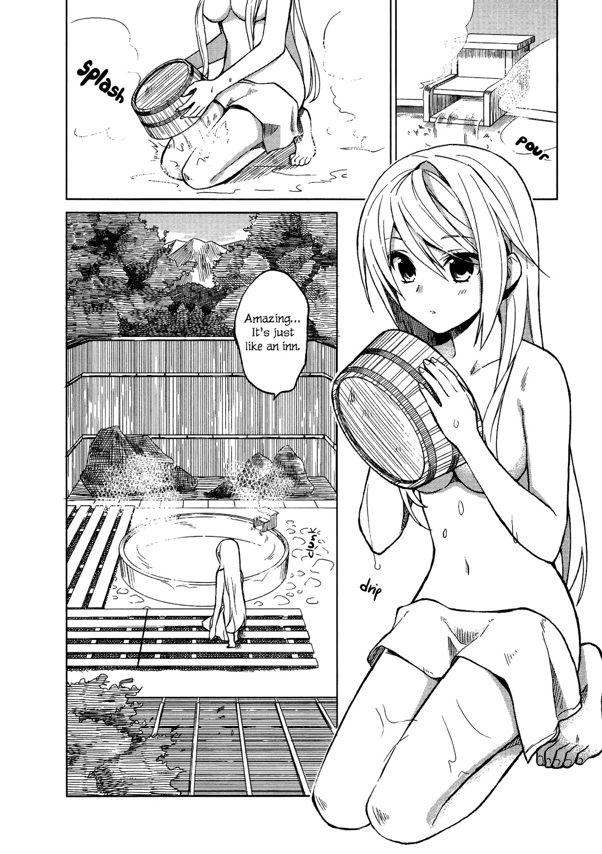 Riko to Haru to Onsen to Iruka Chapter 1 page 16 - Chapter 1: Riko and Haru and Open Air Bath
