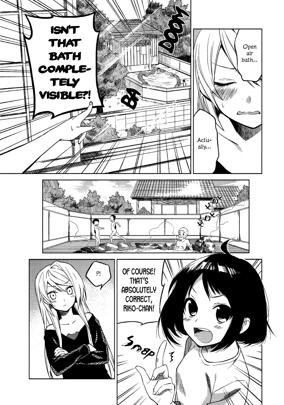 Riko to Haru to Onsen to Iruka Chapter 1 page 28 - Chapter 1: Riko and Haru and Open Air Bath