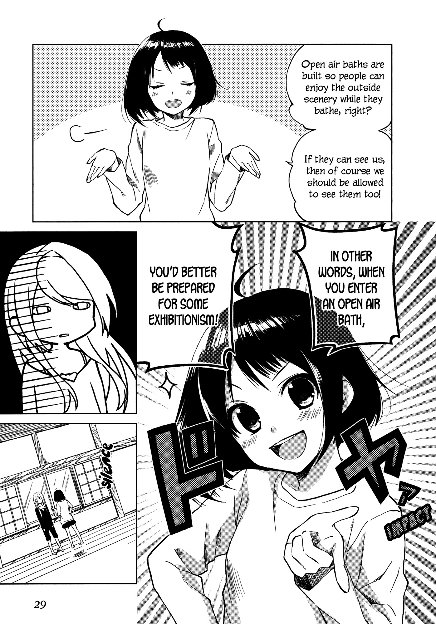 Riko to Haru to Onsen to Iruka Chapter 1 page 29 - Chapter 1: Riko and Haru and Open Air Bath