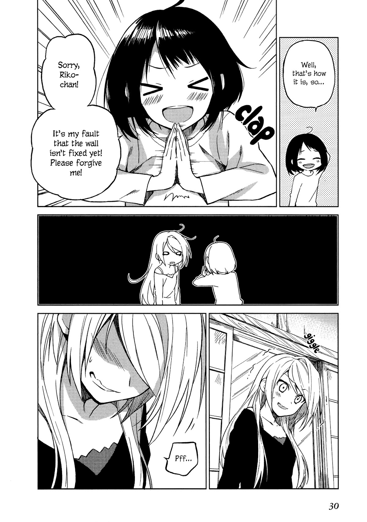 Riko to Haru to Onsen to Iruka Chapter 1 page 30 - Chapter 1: Riko and Haru and Open Air Bath