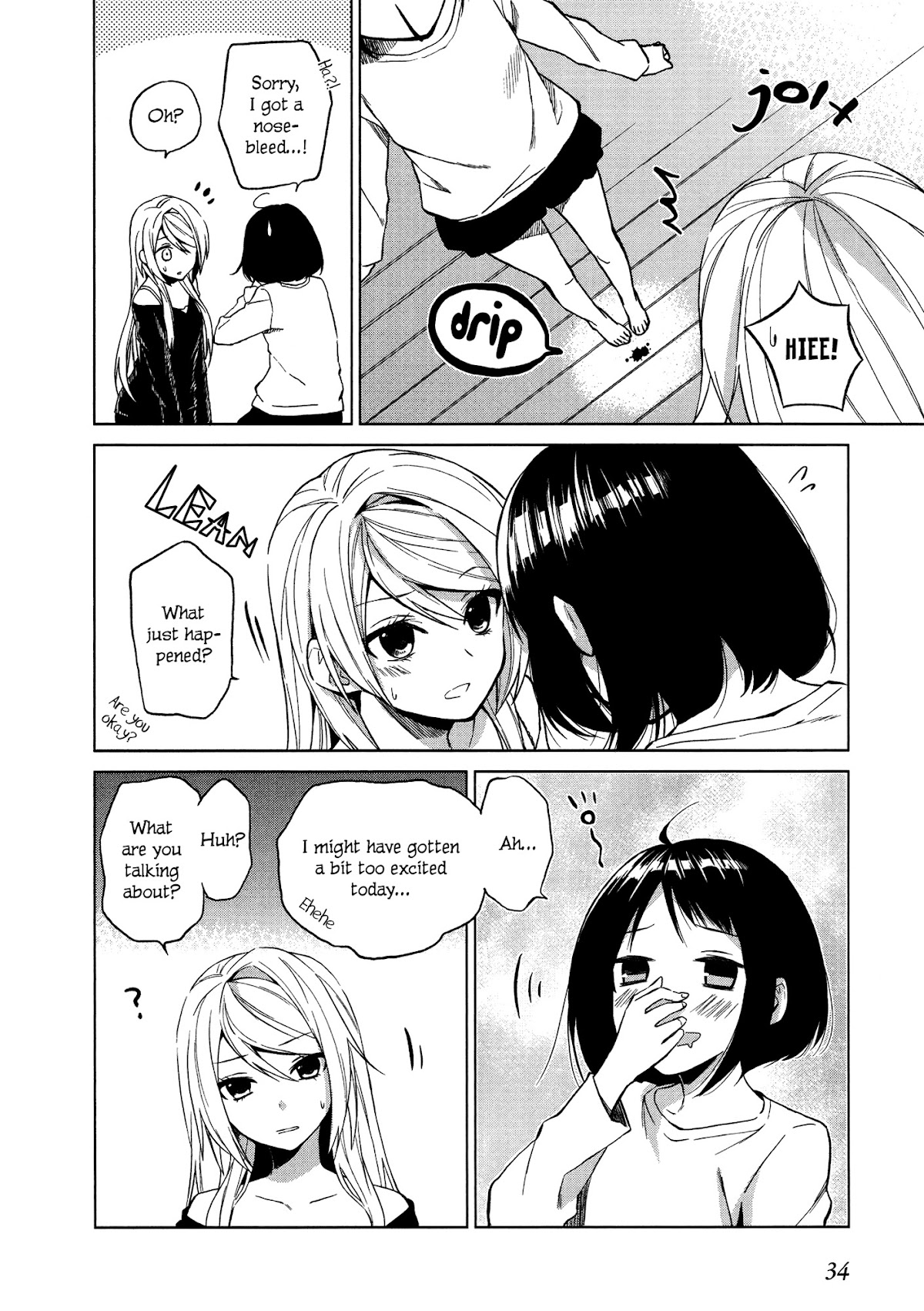 Riko to Haru to Onsen to Iruka Chapter 1 page 34 - Chapter 1: Riko and Haru and Open Air Bath