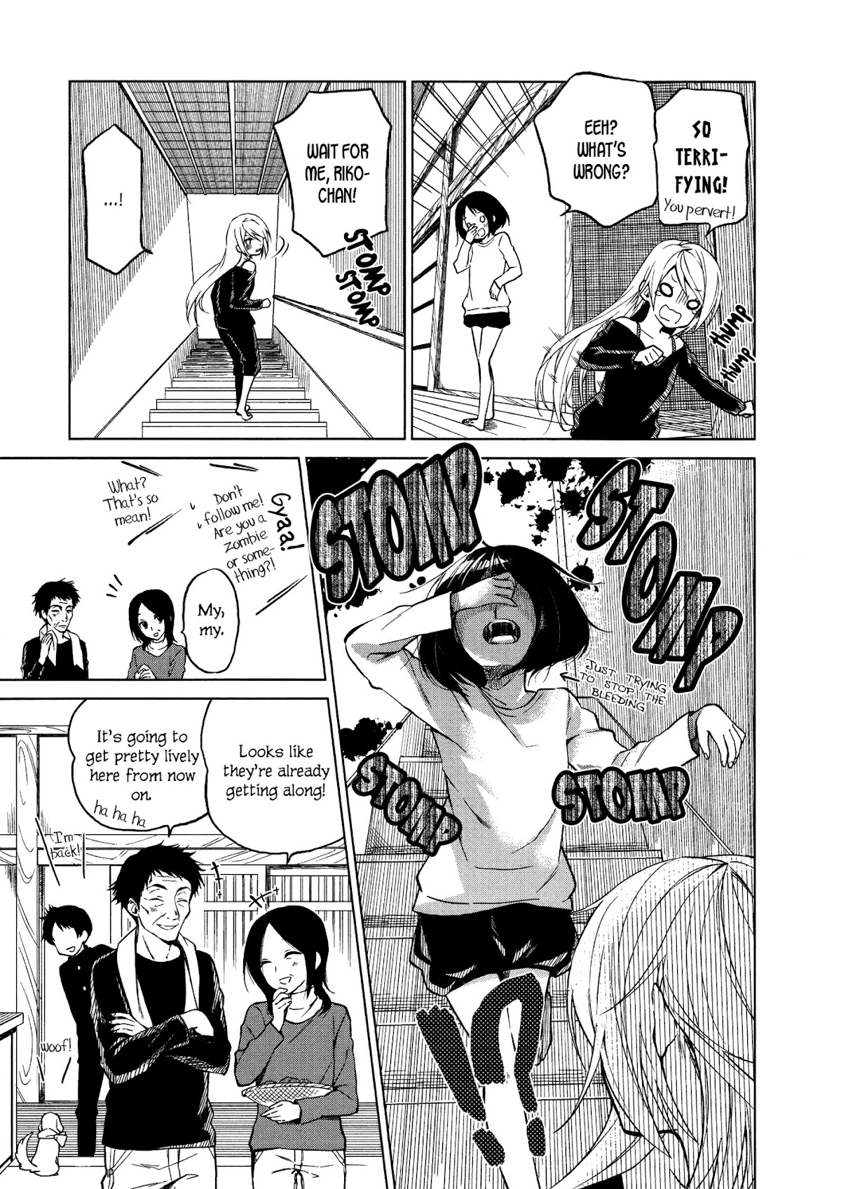 Riko to Haru to Onsen to Iruka Chapter 1 page 37 - Chapter 1: Riko and Haru and Open Air Bath
