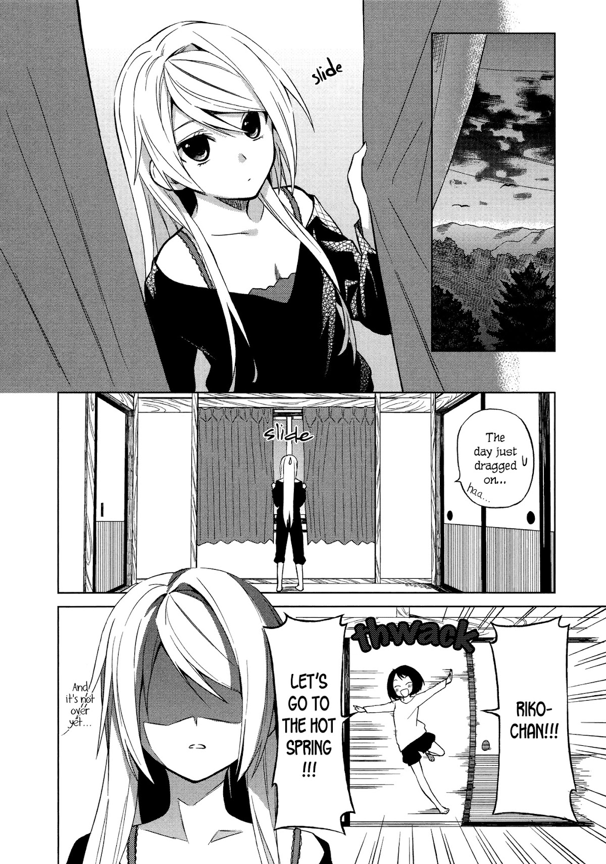 Riko to Haru to Onsen to Iruka Chapter 1 page 38 - Chapter 1: Riko and Haru and Open Air Bath