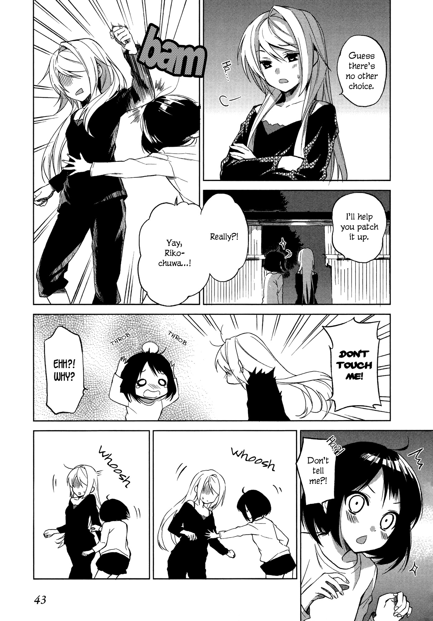 Riko to Haru to Onsen to Iruka Chapter 1 page 43 - Chapter 1: Riko and Haru and Open Air Bath