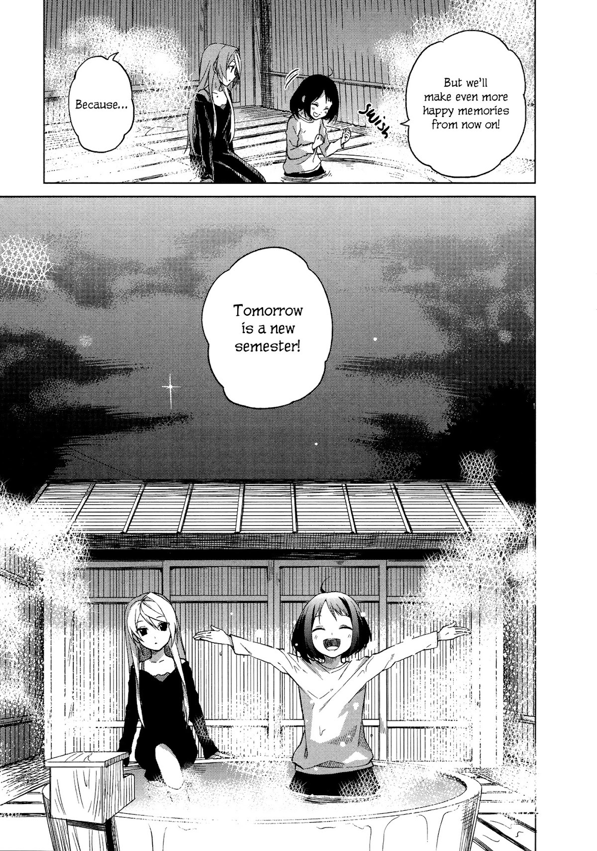 Riko to Haru to Onsen to Iruka Chapter 1 page 47 - Chapter 1: Riko and Haru and Open Air Bath