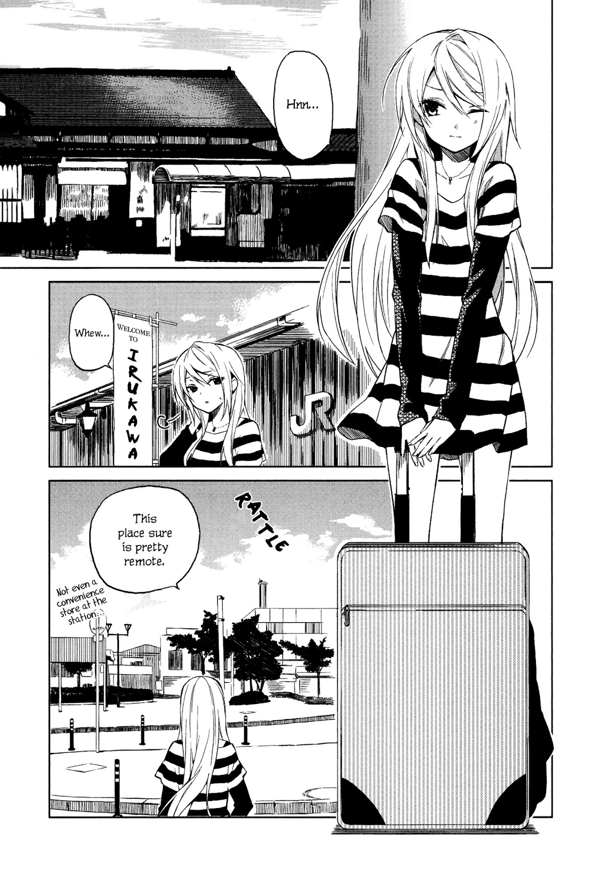 Riko to Haru to Onsen to Iruka Chapter 1 page 5 - Chapter 1: Riko and Haru and Open Air Bath