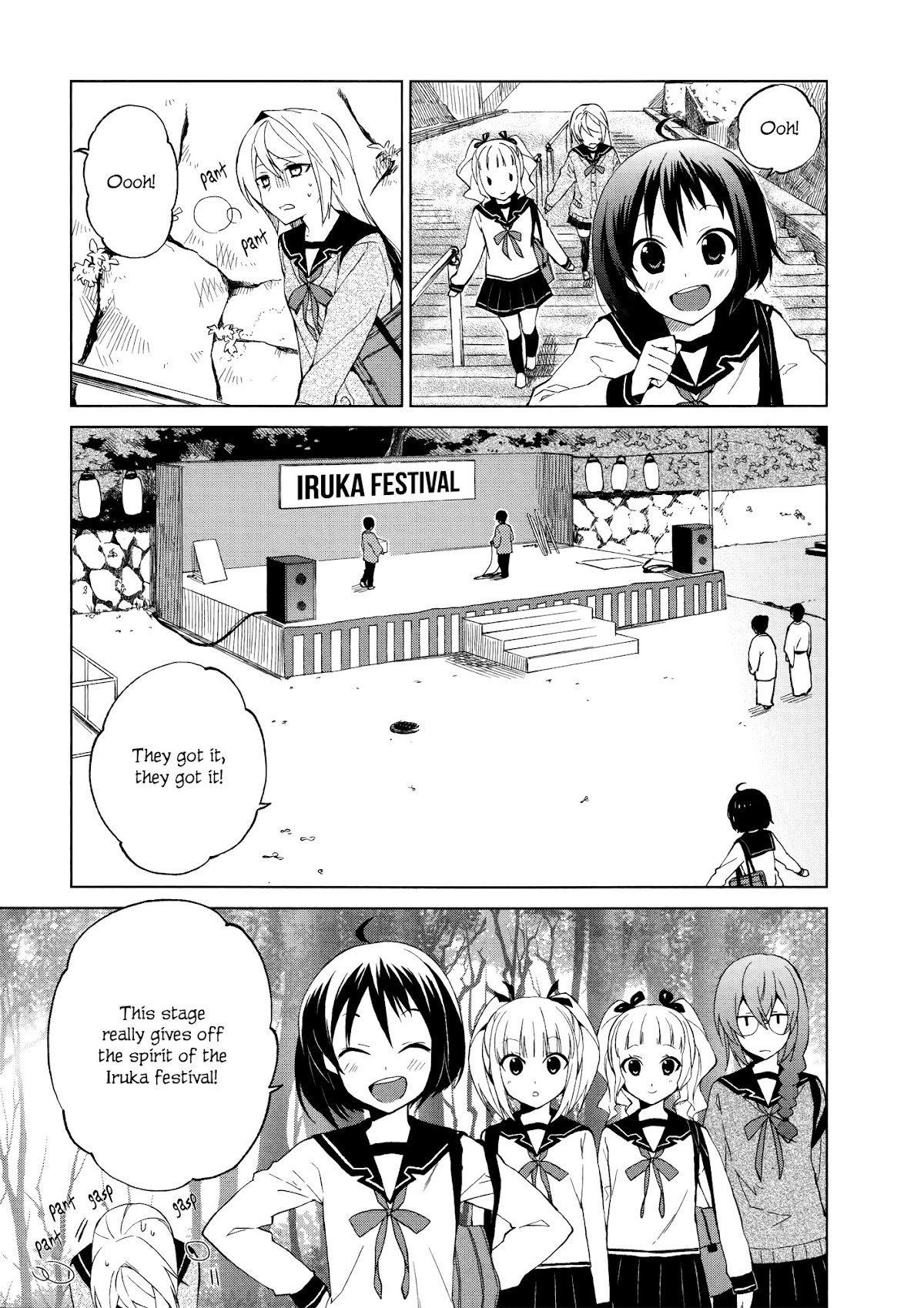 Riko to Haru to Onsen to Iruka Chapter 10 page 8 - Chapter 10: Iruka Club and The Day Before The Festival