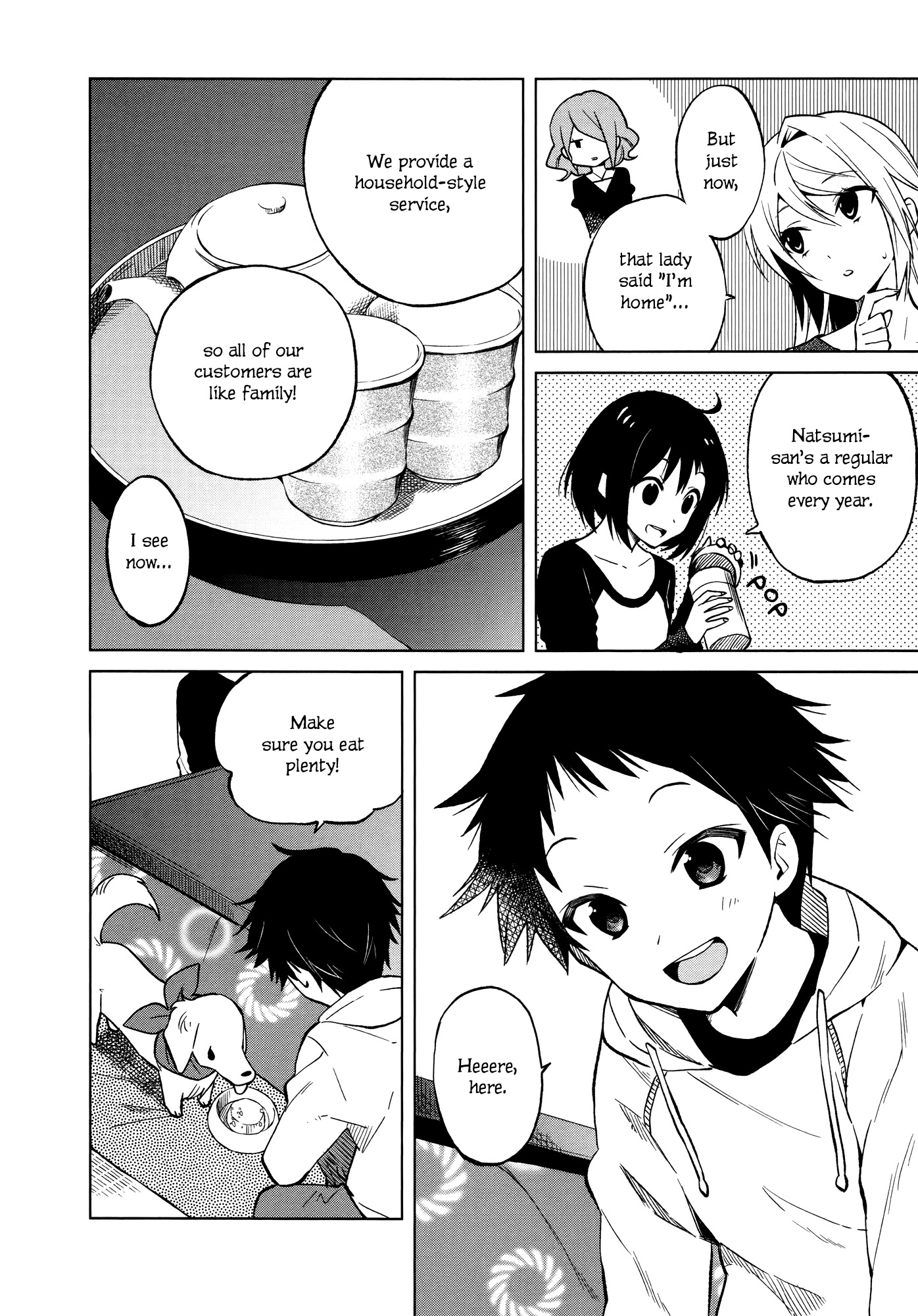 Riko to Haru to Onsen to Iruka Chapter 12 page 6 - Chapter 12: Riko and Family and Dinner