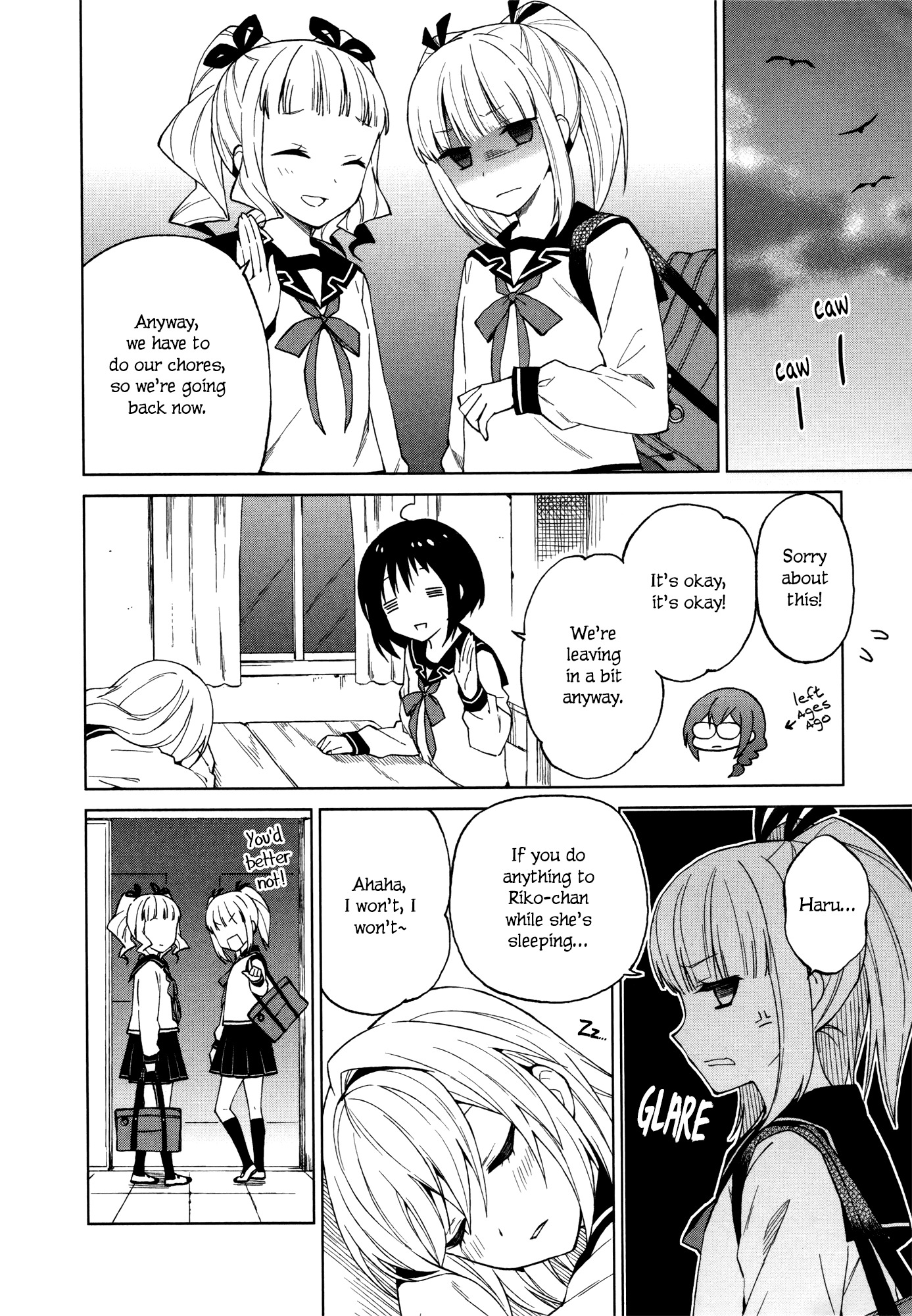 Riko to Haru to Onsen to Iruka Chapter 15 page 14 - Chapter 15: Riko and Haru and After School