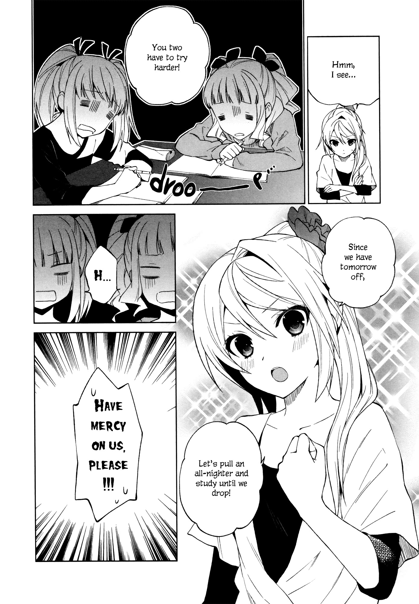 Riko to Haru to Onsen to Iruka Chapter 16 page 16 - Chapter 16: Akane and Aoi and Studying