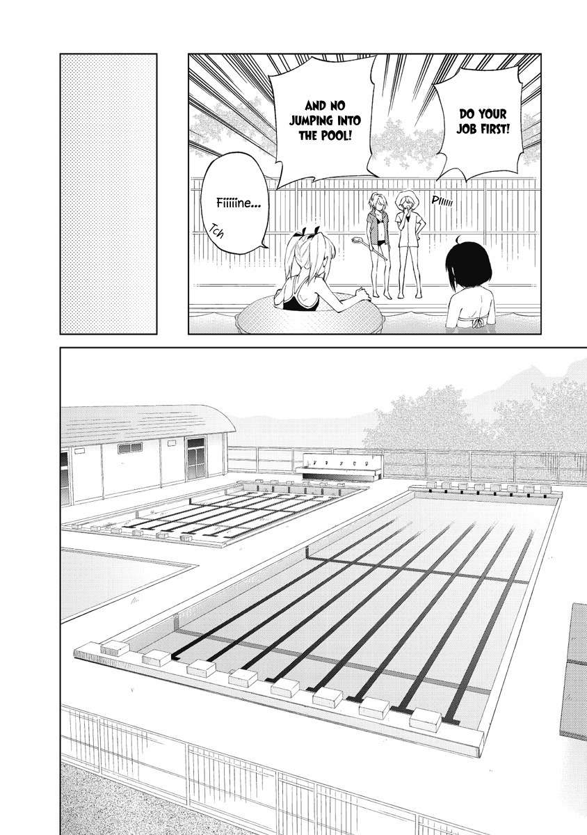 Riko to Haru to Onsen to Iruka Chapter 19 page 10 - Chapter 19: Summer and a Pool and Deck Brushes